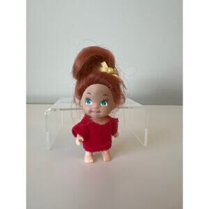 Tyco Baby Quints Quintuplets 2.5" Replacement Doll Auburn Hair Green Eyes